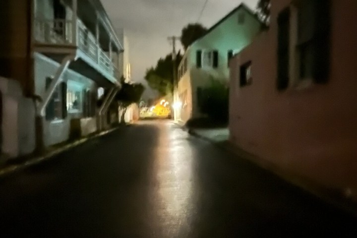 a view of a city street