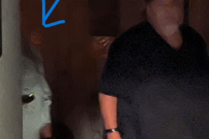 a man standing in a room