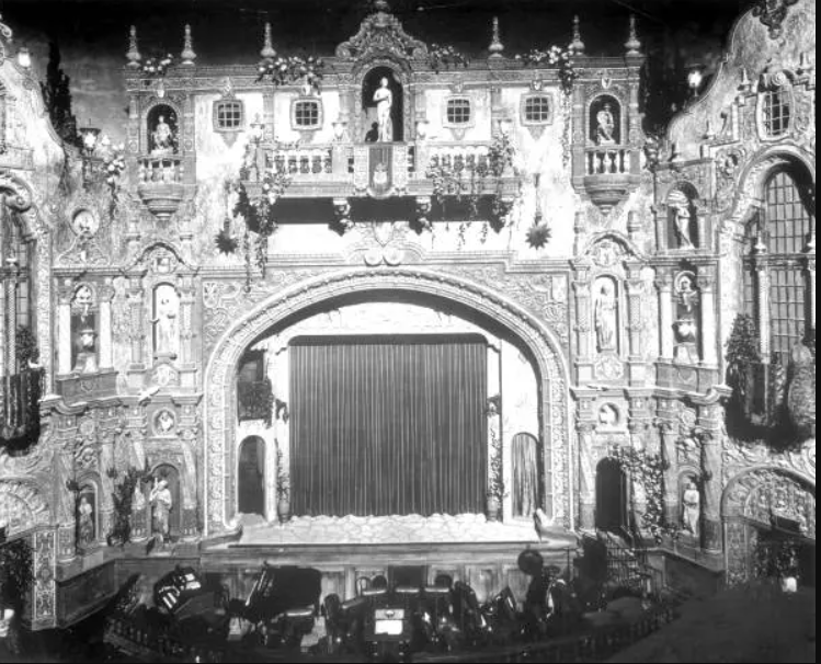 tampatheatre a vintage photo of an old building
